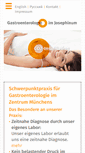 Mobile Screenshot of gastroenterologie-muenchen.de